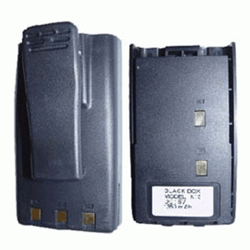 BLACKBOX™ HIGH CAPACITY BATTERY 20% higher capacity 1350 mAH NiMH battery with heavy duty belt clip. Premium cells with a longer life. BLACKBOX™ HIGH CAPACITY BATTERY 20% higher capacity 1350 mAH NiMH battery with heavy duty belt clip. Premium cells with a longer life.
