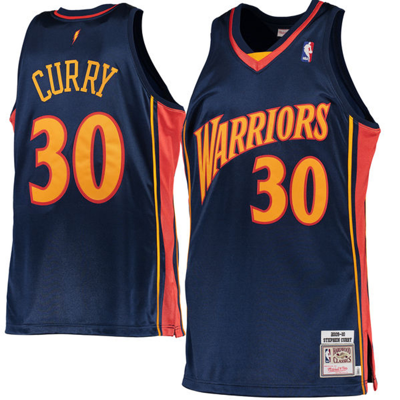 Stephen Curry Golden State Warriors Mitchell & Ness 2009-10 Hardwood