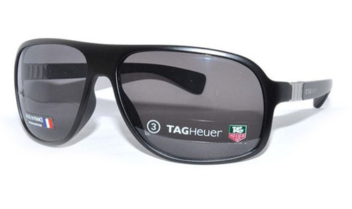 TAG Heuer 9303 101 Legend All-Black Men's Perfect-Hold Oval Sunglasses TAG Heuer 9303 101 Legend All-Black Men's Perfect-Hold Oval Sunglasses