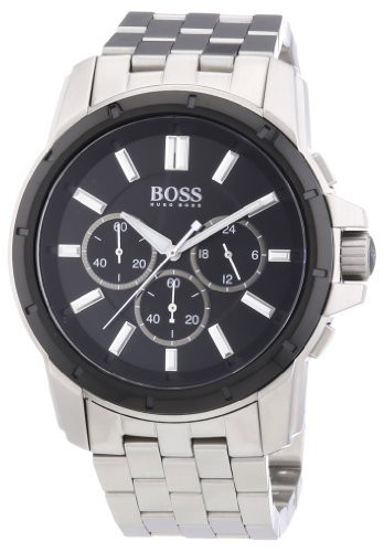 Hugo Boss Black Chronograph Black Dial Steel Men's Watch 1512928 Hugo Boss Black Chronograph Black Dial Steel Men's Watch 1512928