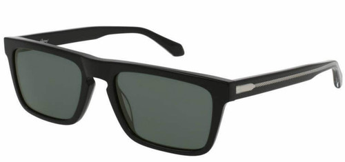 Brioni Black Acetate Rectangular Grey Lenses Sunglasses BR0030S-001 Brioni Black Acetate Rectangular Grey Lenses Sunglasses BR0030S-001