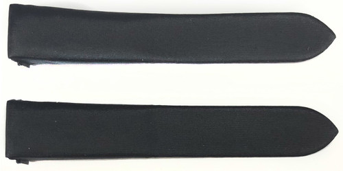 Authentic Cartier Roadster Black Satin Bands 16MM x 14MM KD23WW73 Authentic Cartier Roadster Black Satin Bands 16MM x 14MM KD23WW73