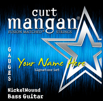 1 X Nickel Wound Custom Gauged BASS Sets for 4-string. 5-string, 6-string, 7-string and 8-string Bass Guitars 1 X Nickel Wound Custom Gauged BASS Sets for 4-string. 5-string, 6-string, 7-string and 8-string Bass Guitars