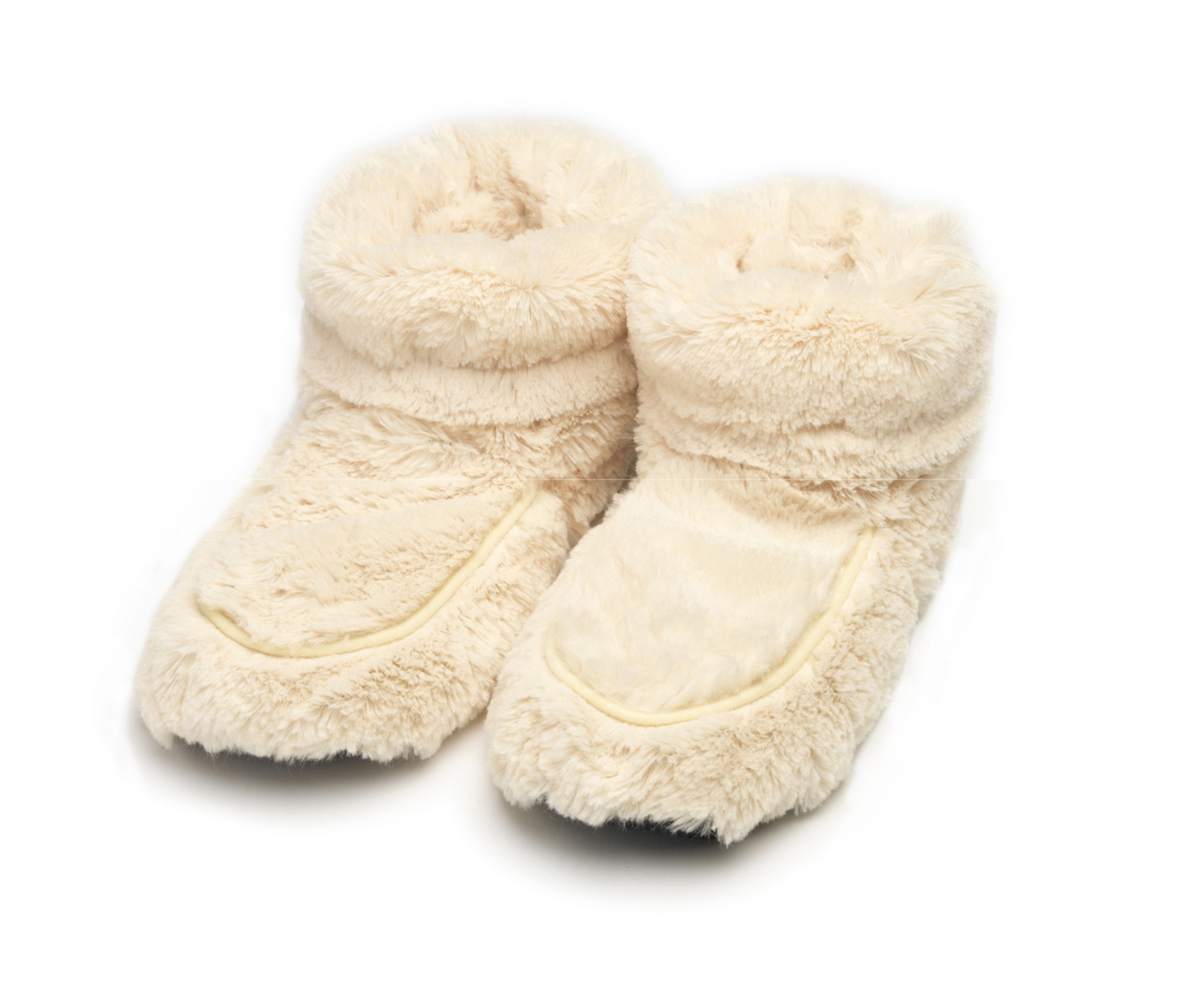 Intelex Cozy Body Cream Fur Microwavable Slipper Boots | Heat Treats