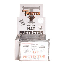 M&F Hat Covers, Regular, Clear