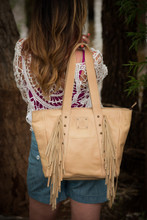 Women's STS Purse, Buckskin Fringe Tote, Annie Oakley Tote