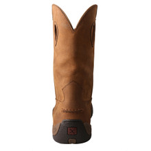 Men's Twisted X Boot, Comp Toe, Hiker, Brown with Moccasin Toe