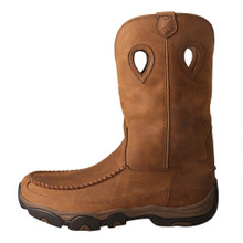 Men's Twisted X Boot, Comp Toe, Hiker, Brown with Moccasin Toe