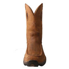 Men's Twisted X Boot, Comp Toe, Hiker, Brown with Moccasin Toe