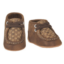 Baby Bucker Boots, Carson, Quilted Brown
