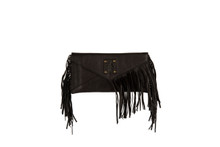 Women's STS Purse, Black Envelope Clutch