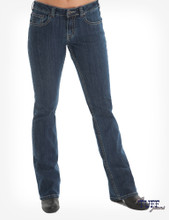 Women's Cowgirl Tuff Jean, Just Tuff, Medium Wash