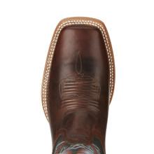 Men's Relentless Boot, Elite, Texaco Cognac Vamp, Orange and Blue Stitching