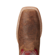 Men's Relentless Boot, Elite, Dust Devil Tan Vamp, Red Top