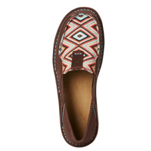 Women's Ariat Cruiser, Dark Brown, Aztec Print