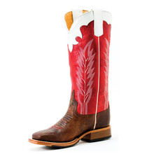Kids Anderson Bean Boot, Brown Vamp with Tall Red Shaft