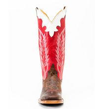 Kids Anderson Bean Boot, Brown Vamp with Tall Red Shaft