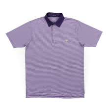 Men's Southern Marsh Polo, Hawthorne, Purple and White