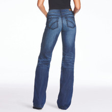 Women's Ariat Jeans, Trouser, Half Moon, Faded Wash