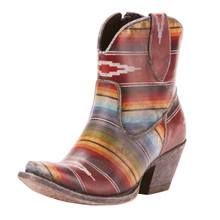 Women's Ariat Boot, Ankle, Circuit Cruz, Southwest Serape