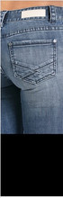 Women's Rock & Roll Jeans, Mid Rise, Ultra Flare
