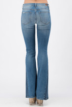 Women's Sneak Peek Jeans, Mid Rise, Flare Leg