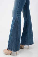 Women's Sneak Peek Jeans, Mid Rise, Flare Leg