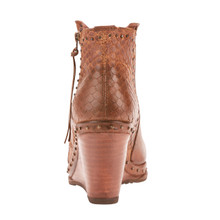 Women's Ariat Boot, Stax Stud, Wedged, Tan