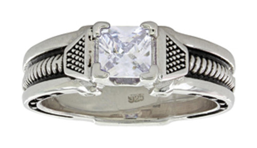Montana Ring, Horsehoe and Nail