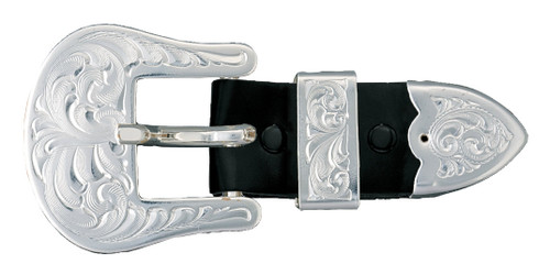 Montana Buckle, Plain ¾, 3 Piece Set