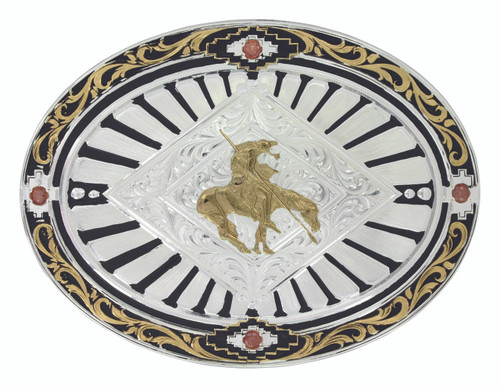 Montana Buckle, End of the Trail