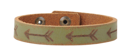 Most Wanted USA Bracelet, Laser Tooled Arrows