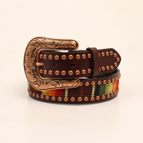 Women's Ariat Belt, Serape with Studs