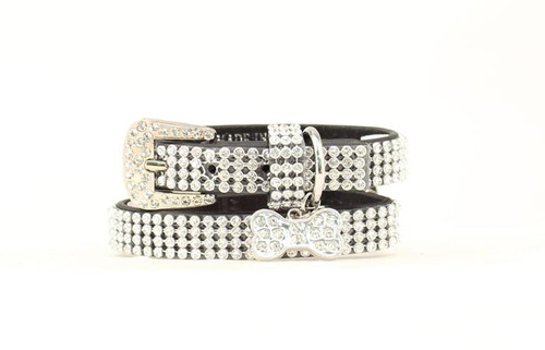 Blazin Roxx Dog Collar, 3/4" Super Bling