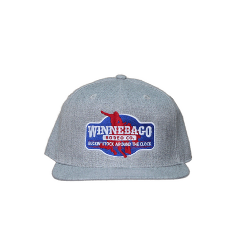 Dale Brisby Cap, Winnebago Rodeo, Heather Gray