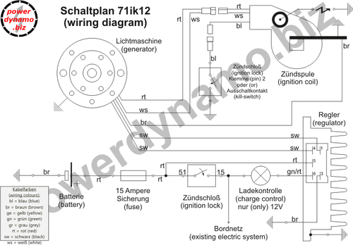 Wiring Diagram Yamaha Dt250 : XS650: 78 XS E/SE Wiring