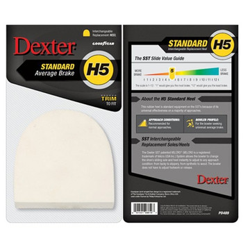 Dexter Replacement Heel - Standard (H5) - Model-PD489 Dexter Replacement Heel - Standard (H5) - Model-PD489