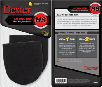 Dexter Heel Shim for SST (PKG/2) Dexter Heel Shim for SST (PKG/2)