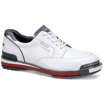 Dexter SST Retro Mens Bowling Shoes - White/Grey/Red Dexter SST Retro Mens Bowling Shoes - White/Grey/Red