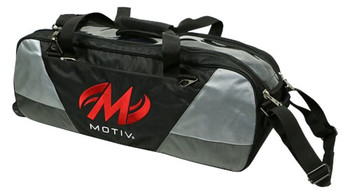 Motiv Ballistix Clear Top 3 Ball Tote Roller Black Motiv Ballistix Clear Top 3 Ball Tote Roller Black
