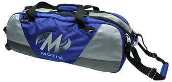 Motiv Ballistix Clear Top 3 Ball Tote Roller Blue Motiv Ballistix Clear Top 3 Ball Tote Roller Blue