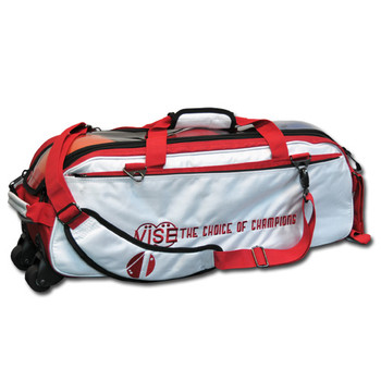 Vise 3 Ball Tote Roller White/Red Vise 3 Ball Tote Roller White/Red