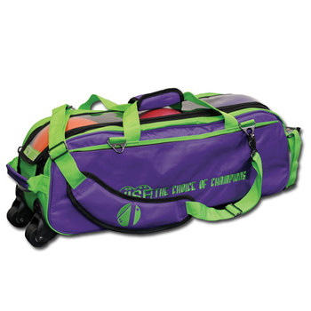 Vise 3 Ball Tote Roller Grape/Green Vise 3 Ball Tote Roller Grape/Green