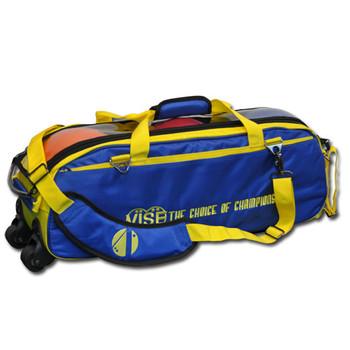 Vise 3 Ball Tote Roller Blue/Yellow Vise 3 Ball Tote Roller Blue/Yellow