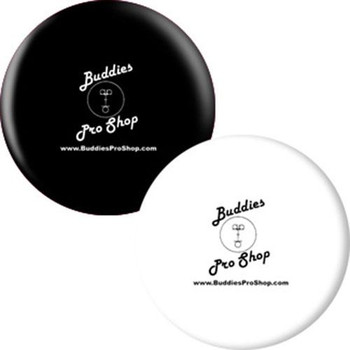 OTBB BuddiesProShop.com Bowling Ball Black/White OTBB BuddiesProShop.com Bowling Ball Black/White
