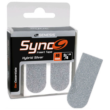 Genesis Sync Hybrid Silver 3/4" Bowling Tape Genesis Sync Hybrid Silver 3/4" Bowling Tape