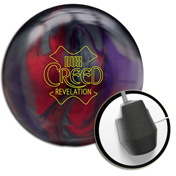 DV8 Creed Revelation Bowling Ball with core design DV8 Creed Revelation Bowling Ball with core design