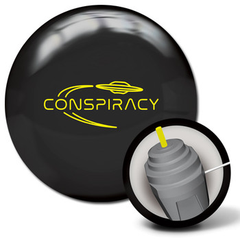 Radical Conspiracy Bowling Ball and core Radical Conspiracy Bowling Ball and core