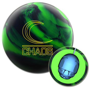Columbia 300 Chaos Bowling Ball and Core Columbia 300 Chaos Bowling Ball and Core
