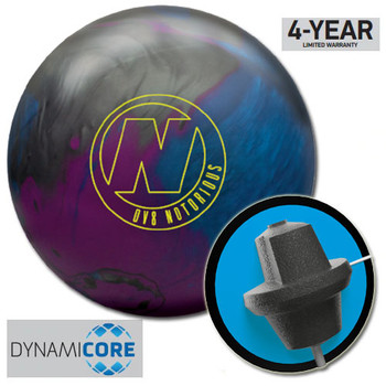 DV8 Notorious Bowling Ball and Core DV8 Notorious Bowling Ball and Core
